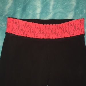Pink Victoria secret yoga pants